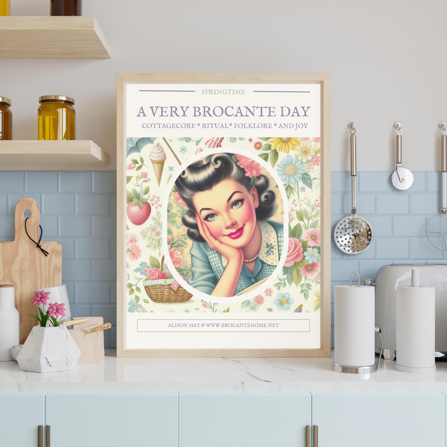 A Very Brocante Day: CottageCore * Ritual * Folklore * And Joy