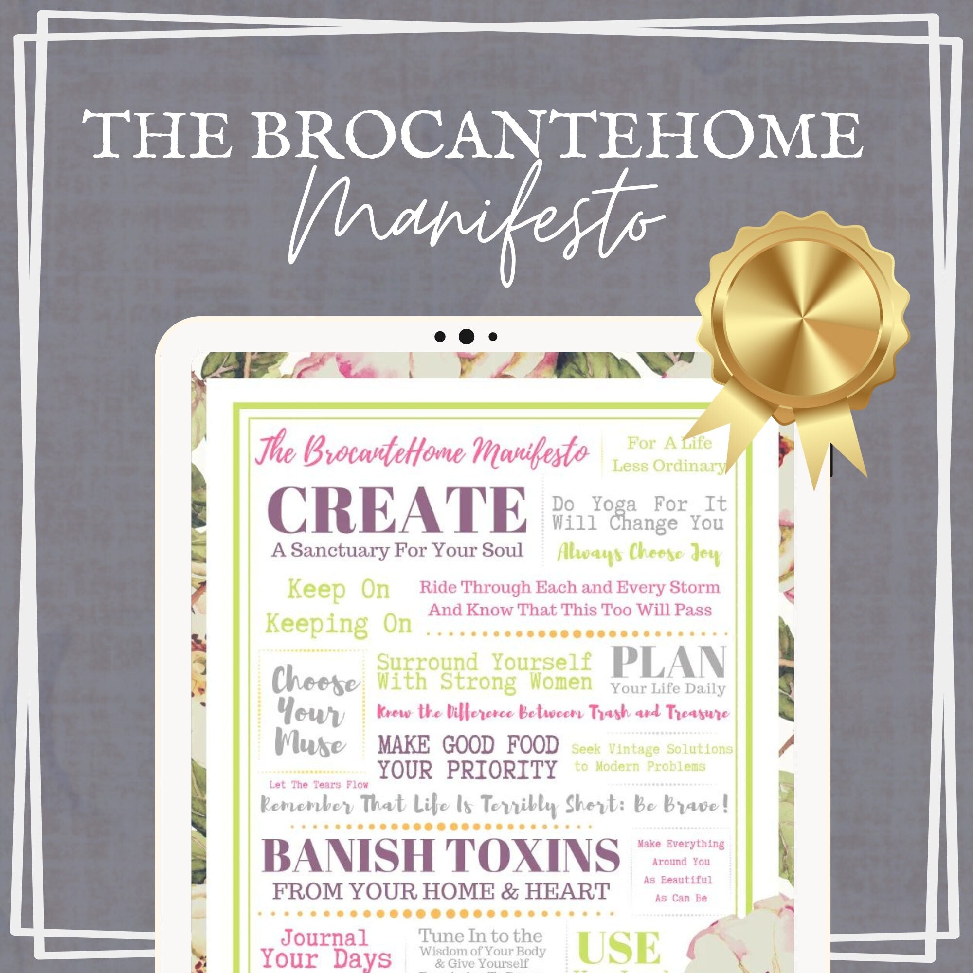 The BrocanteHome Manifesto